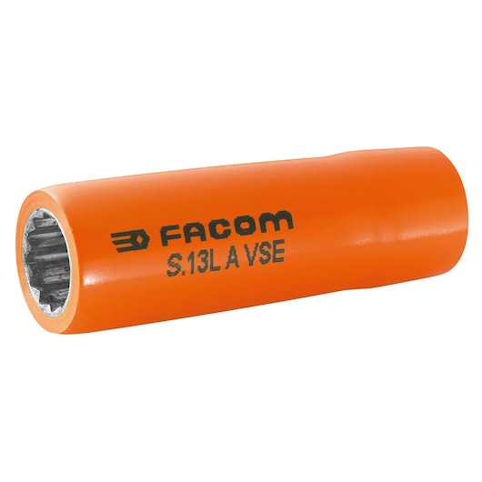 1000V Insulated 12-point, 1/2 in. Drive Socket, 16 mm 1000V Insulated 12-point, 1/2 in. Drive Socket, 16 mm