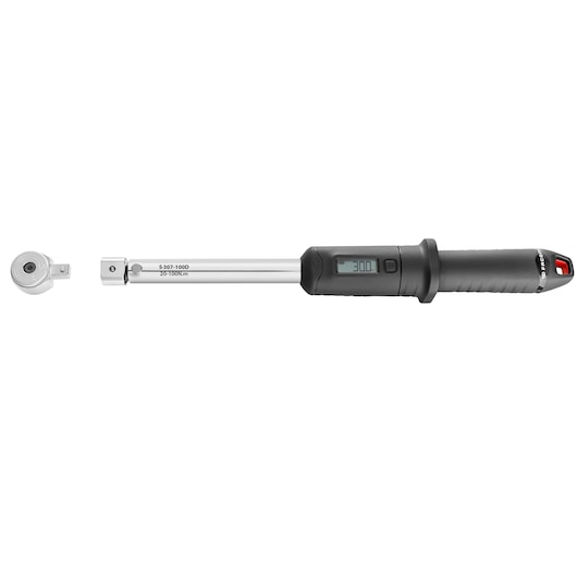 1/2 in. Digi-Cal Mechanical Torque Wrench Without Accessories, Attachment 9 X 12, Range 40-100Nm