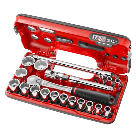 ½’’ OGV® GRIP 6-point socket set - 21 tools