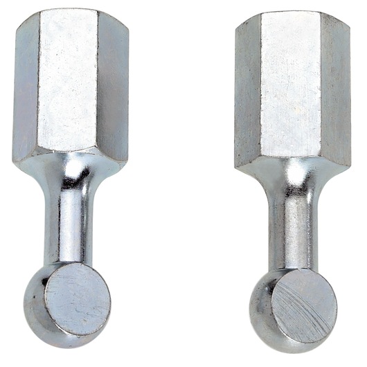 Set of 2 Tips for U.23 Puller Type, Diameter 11 mm, Thread M10 Set of 2 Tips for U.23 Puller Type, Diameter 11 mm, Thread M10