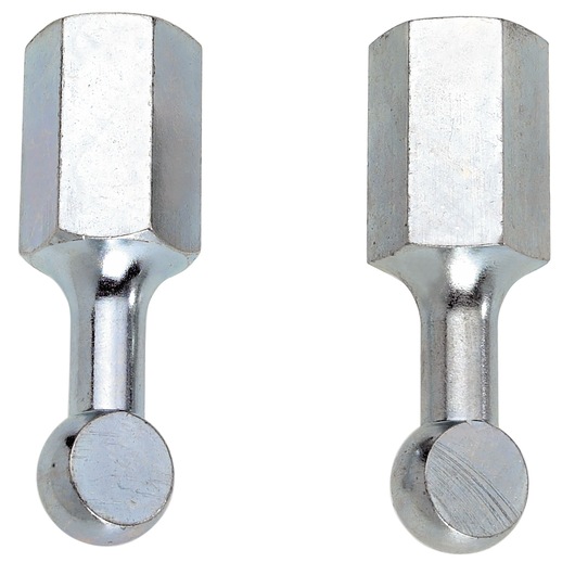 Set of 2 Tips for U.23 Puller Type, Diameter 11 mm, Thread M10