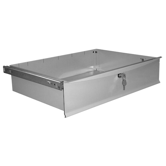 569 x 421 x 130 mm Metal Drawer With Lock System