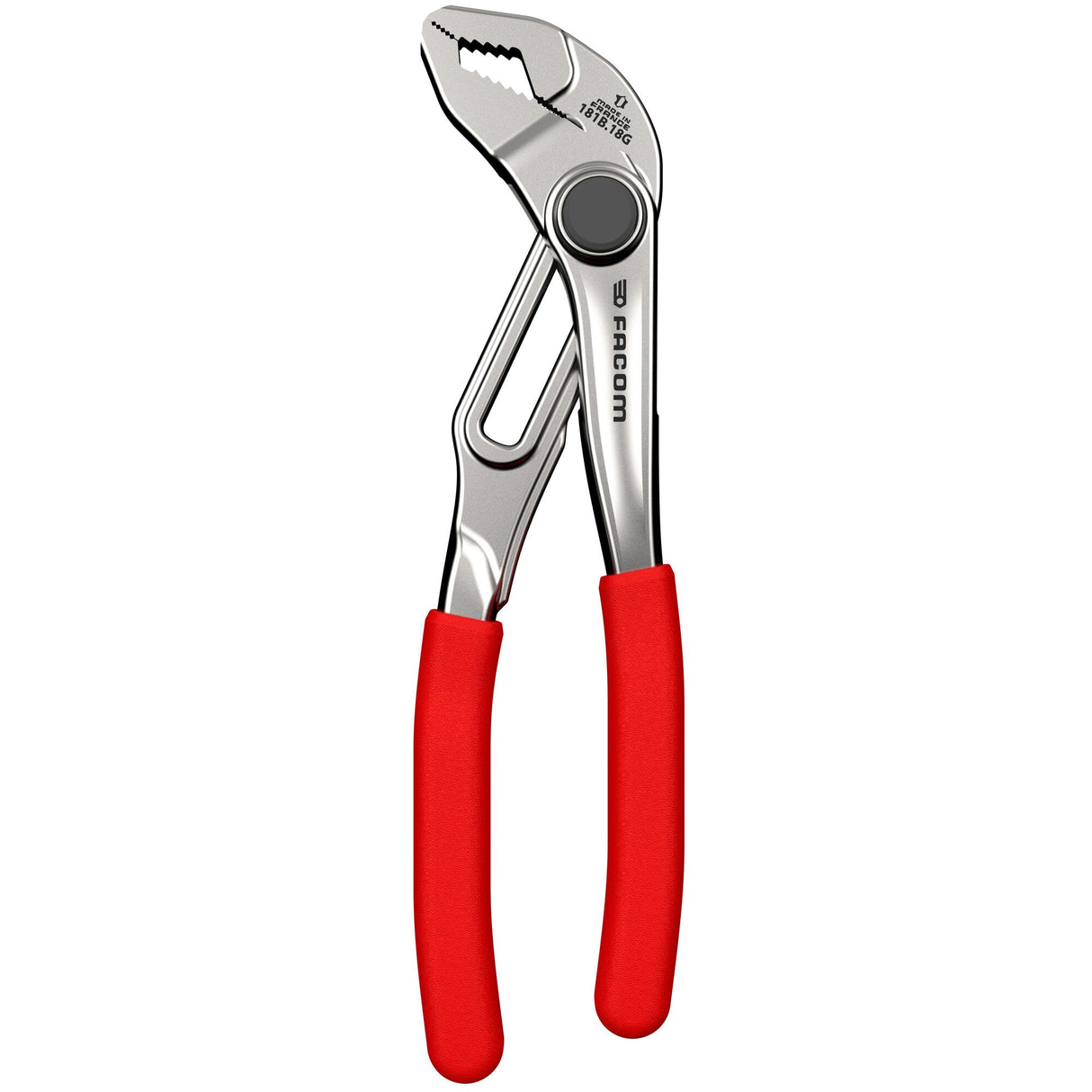 181B.G - Pinces multiprises entrepassées à réglage rapide, manche PVC grainé