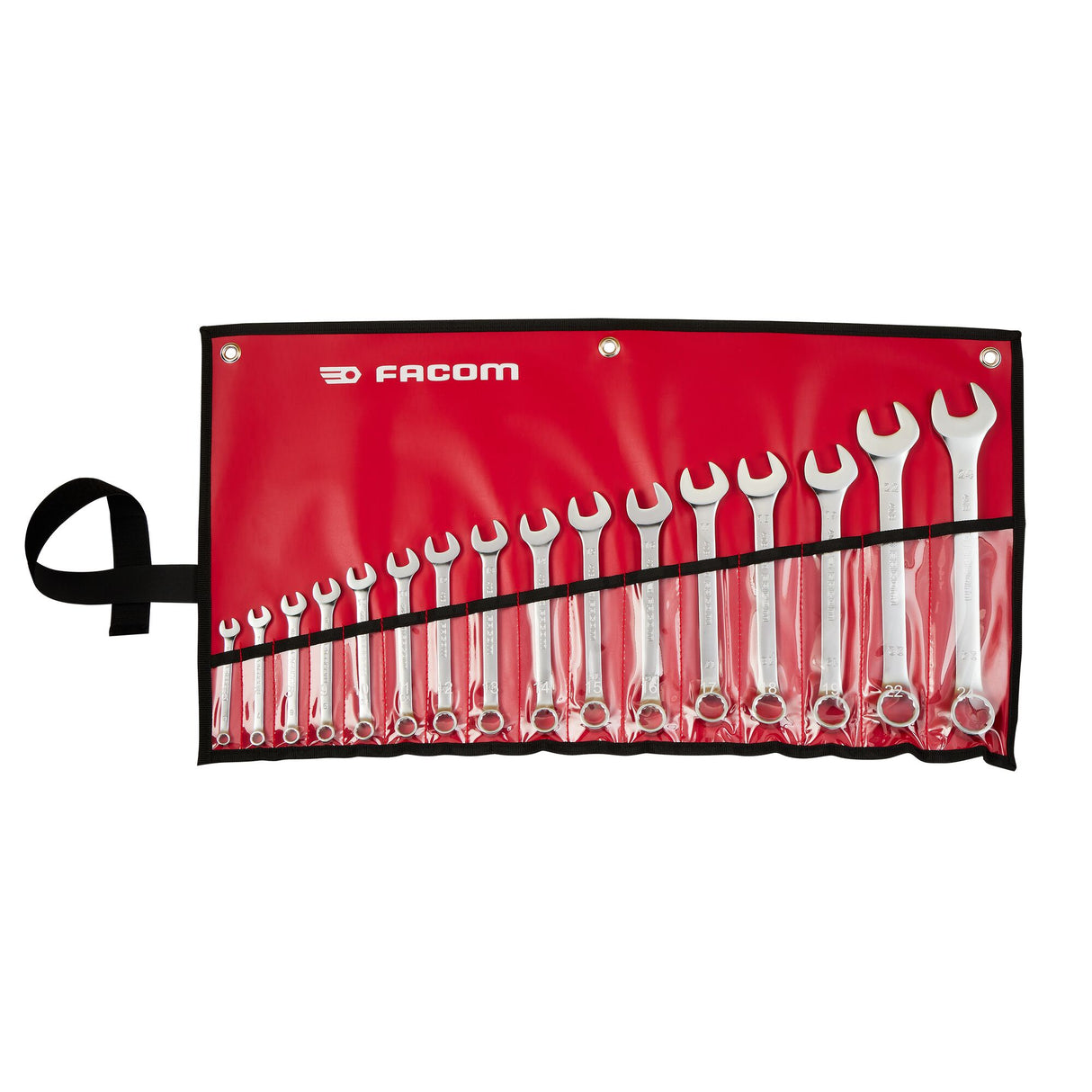 Jeu de clés mixtes - 40B - Trousse textile - 7 pièces