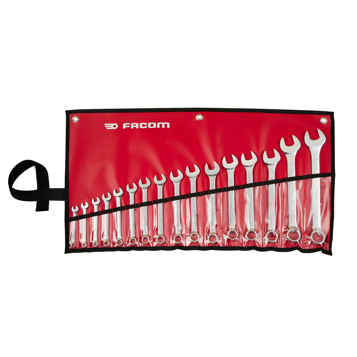 Jeu de clés mixtes - 40B - Trousse textile - 7 pièces