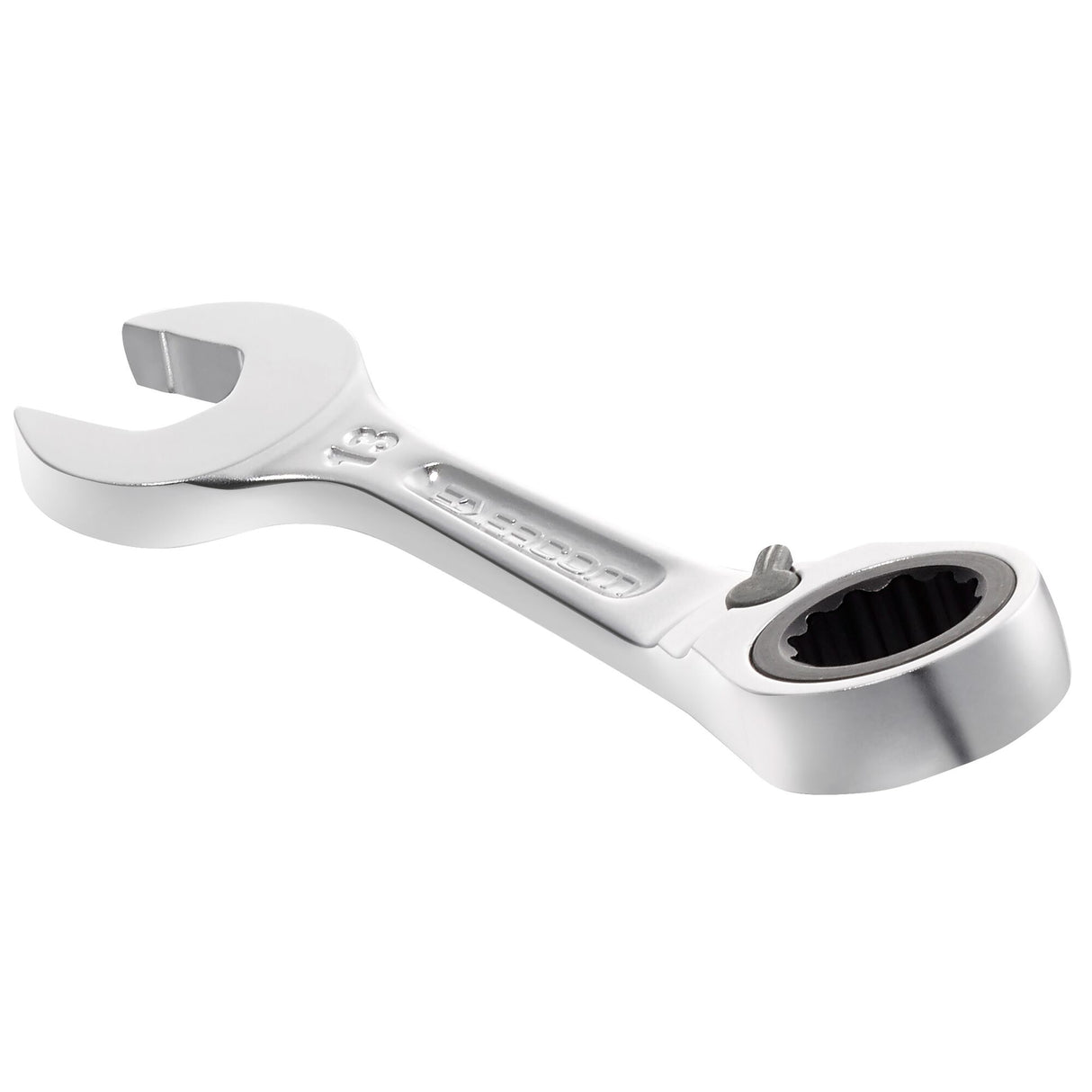 Korte Anti-Slip Steekringratelsleutel, 9Mm