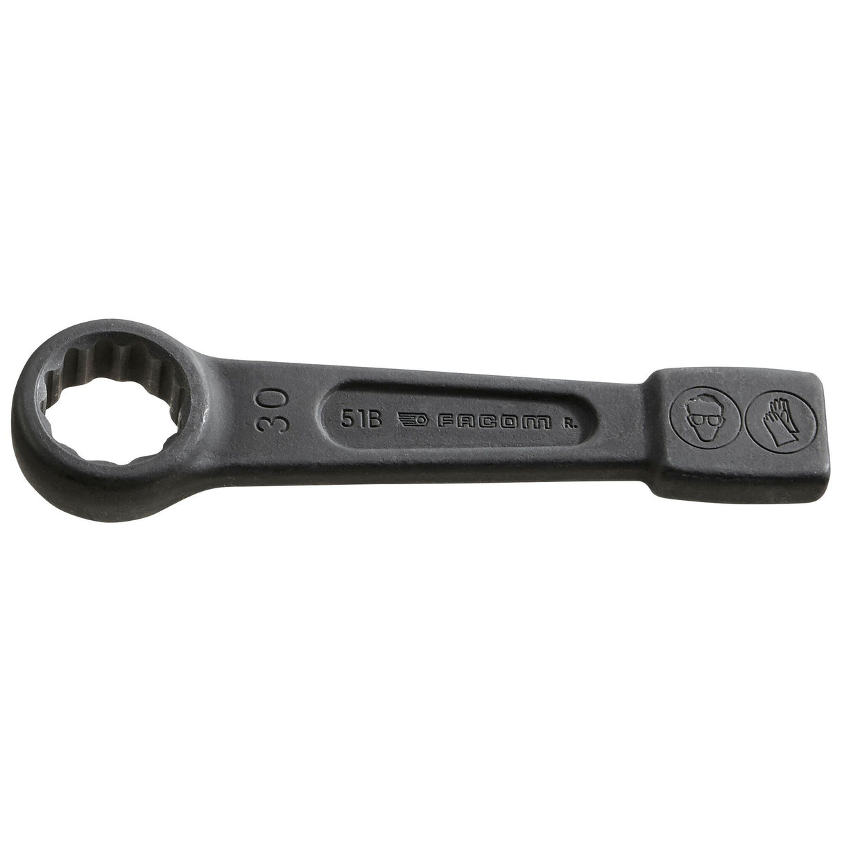 Clé polygonale à frapper en pouces 2'3/16