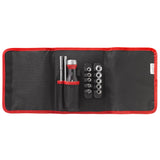 Tournevis 3 en 1 PROTWIST® multilames à double cliquet avec composition de douilles 1/4”