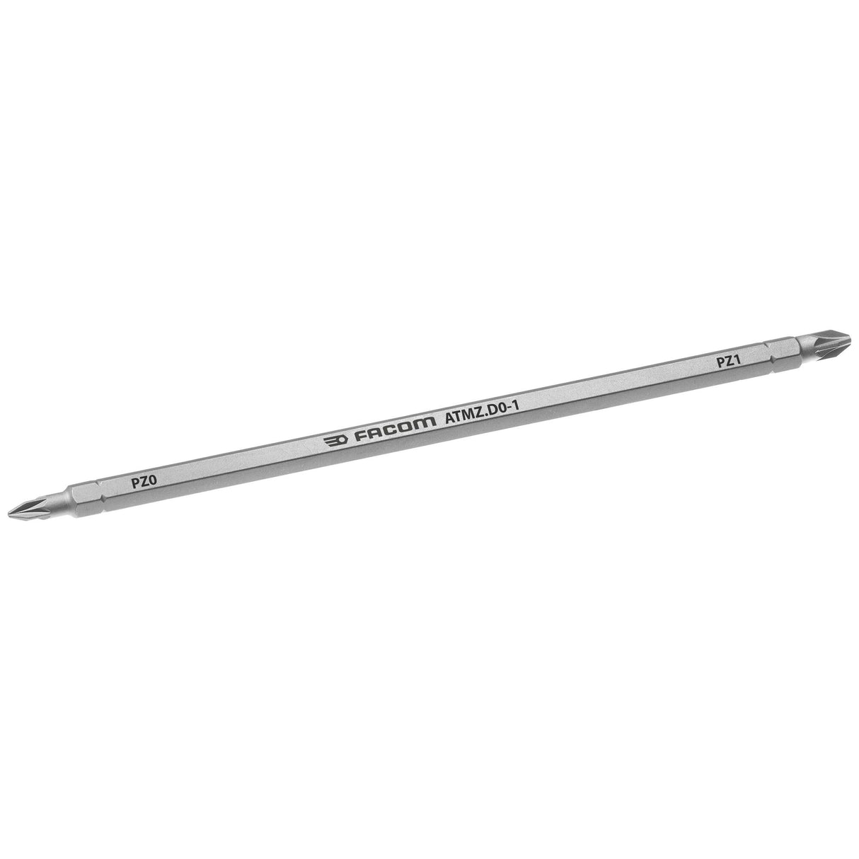 Omkeerbaar bled 1/4`` Pozidriv PZ 0-1 175mm