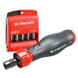 E-PROTWIST SCHROEVENDRAAIER 4V 12 DELIGE SET MET 50 MM BIT MET GROEF E.611