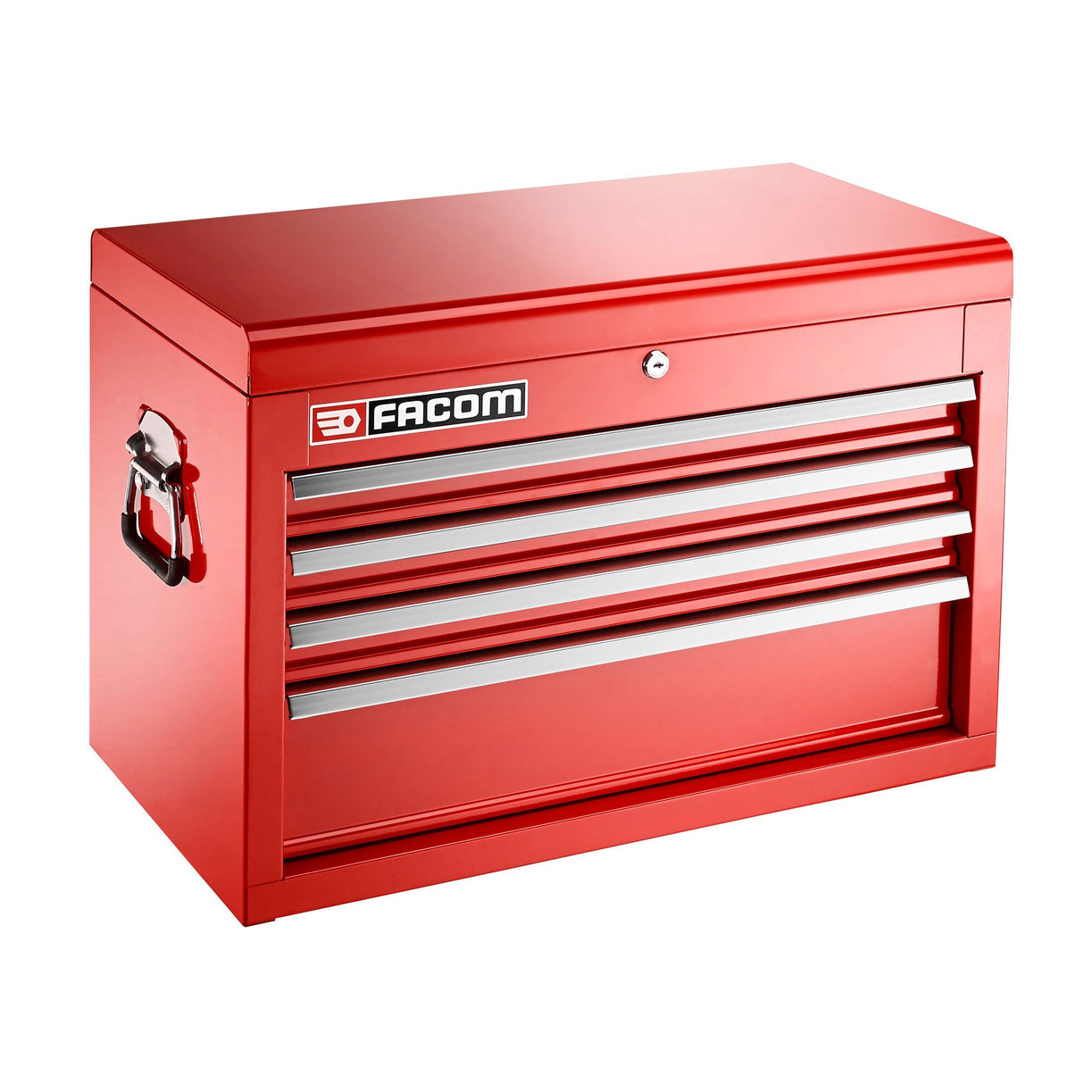 Metalen koffer met 4 laden
