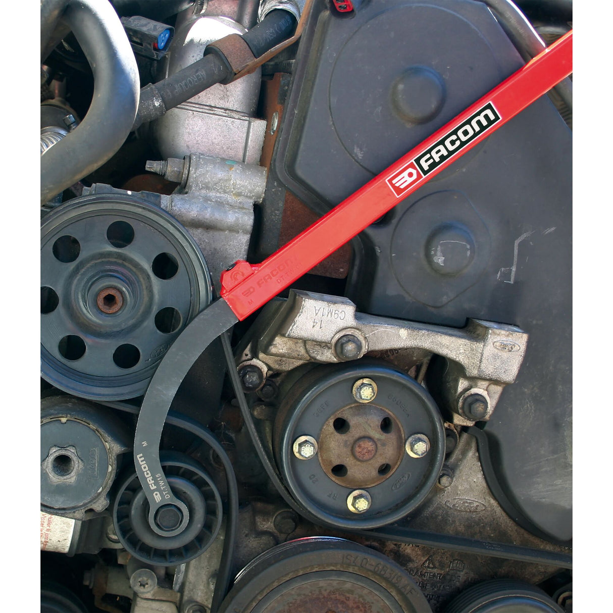 5-delige riemspanner moersleutelset 13-19mm
