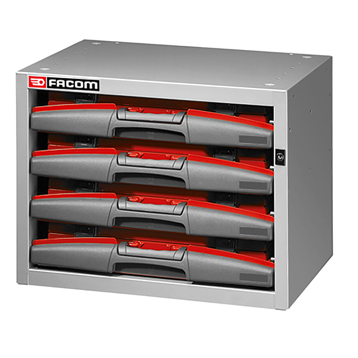 Lage kast met 4 uitneembare boxen 495mm