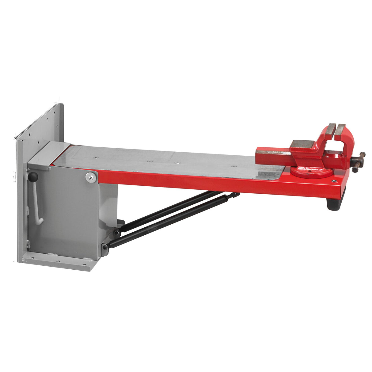 Werkblad met bankschroef 1310mm kantelbaar