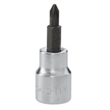 JD - Schroevendraaier dop standaard 3/8" Pozidriv®