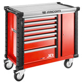 mobiele werkbank met 7 laden - 3 modules per lade