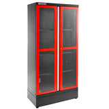 Hoge Kast Met 2 Glazen Deuren
