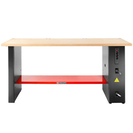 Steun Met Stopcontacten En Luchtslang 1025 Mm Hoogte