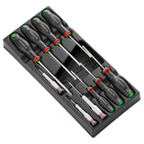 Modules Protwist® schroevendraaiers op een kunststof inlay