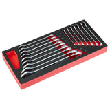 MODM.40B-16 - Module ringsteeksleutels 40B 16-delig - foam inlay