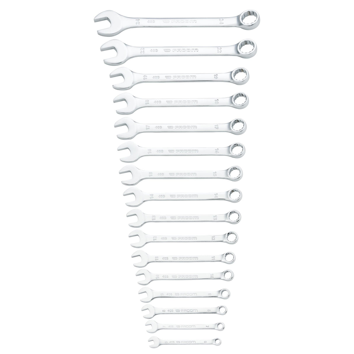 MODM.40B-16 - Module ringsteeksleutels 40B 16-delig - foam inlay