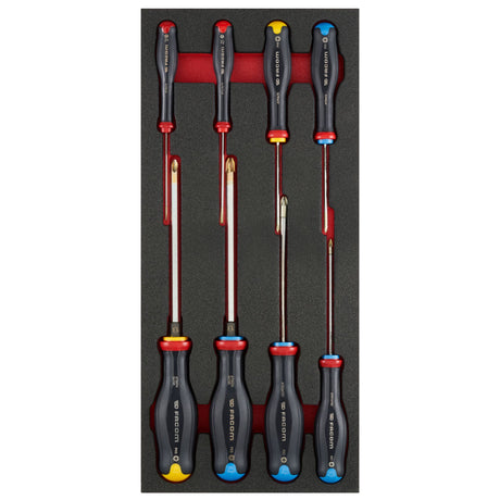  Module van foam met 8 Protwist® schroevendraaiers