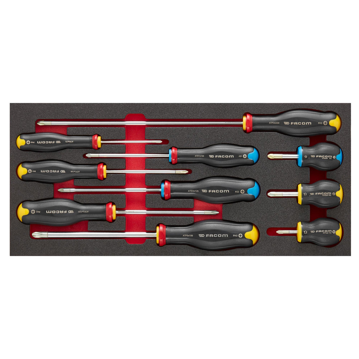 Modules Protwist® schroevendraaiers in een foam inlay