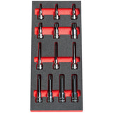 Module Foam Schroevendraaierdoppen 1/2" 6-Kant