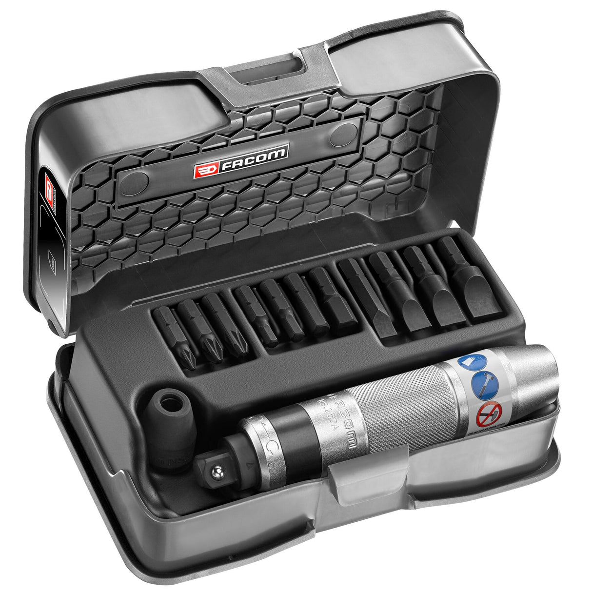 13-delige set slagschroevendraaiers