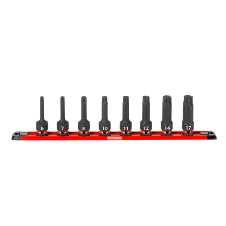 Impact doppen set ogvgrip inbus - 8-delig