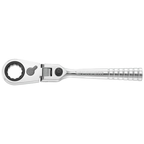 1/4 `` ultra compacte 180 ° flexibele ratelkop voor 1/4"doppenserie HX