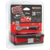 1/4 Socket Set 6Pt 5.5-14Mm R.181 38Pc