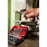 Set van 6-punts 1/4"doppen - metrisch - R.360NANO