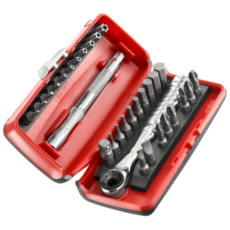 Koffer met bits 1/4" - 31 stuks - R.PE