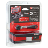 Koffer met doppen 1/4" 6-kant, metrisch - R2NANO