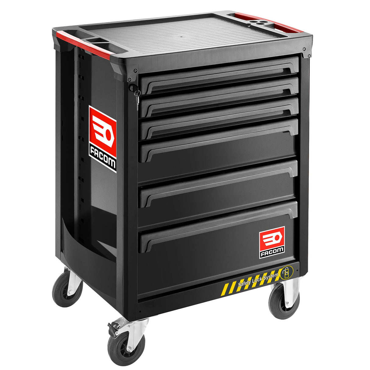ROLL GEREEDSCHAPSWAGEN- 6 LADEN - 3 MODULES PER LADE - SAFETY RANGE
