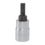 RS - Schroevendraaierdop standaard 1/4" Sleuf