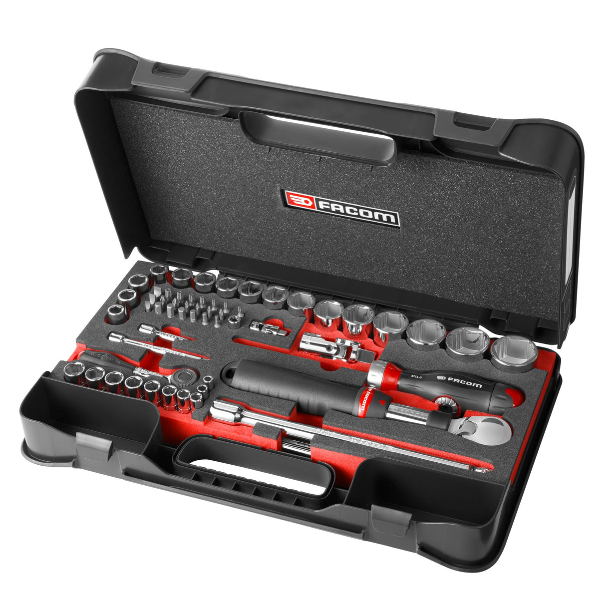 60-Delige Metrische 6-Kant Ogv Grip Doppen Set