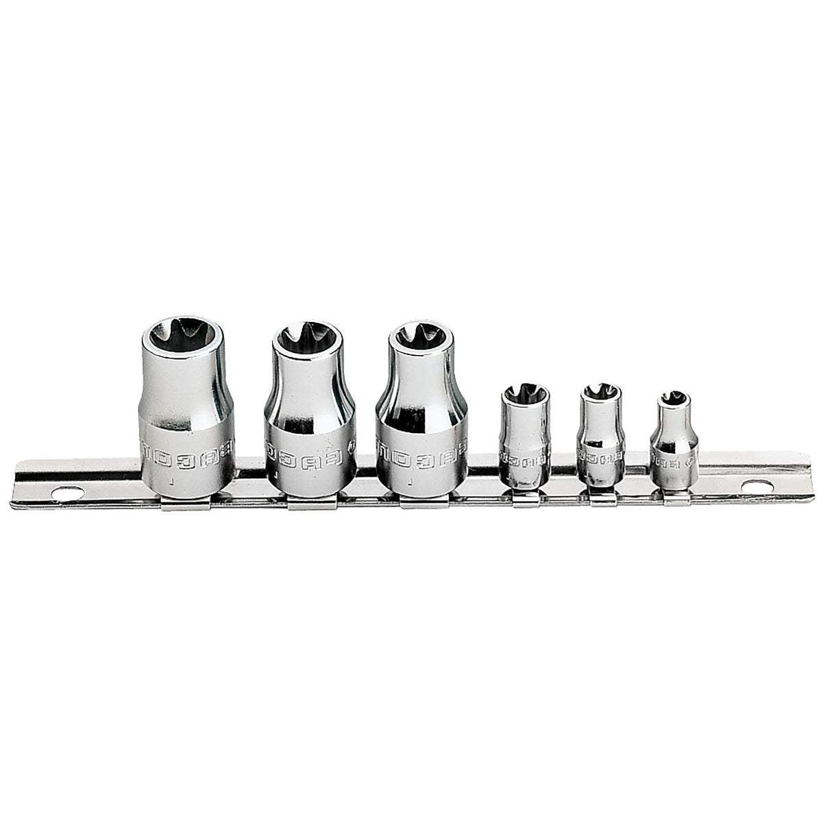 Set 6 Torx® Doppen Op Rek