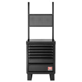 Rws2 Zwart Lage Kast Met 7 Lades